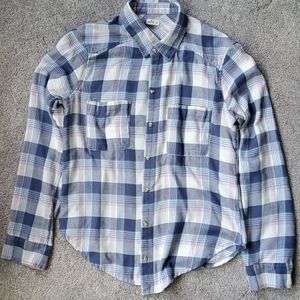 Hollister Button-Up Plaid Shirt